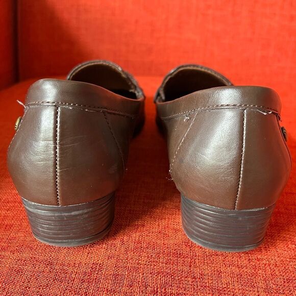 Life Stride Soft System Brown Penny Loafer Shoe - Picture 4 of 6